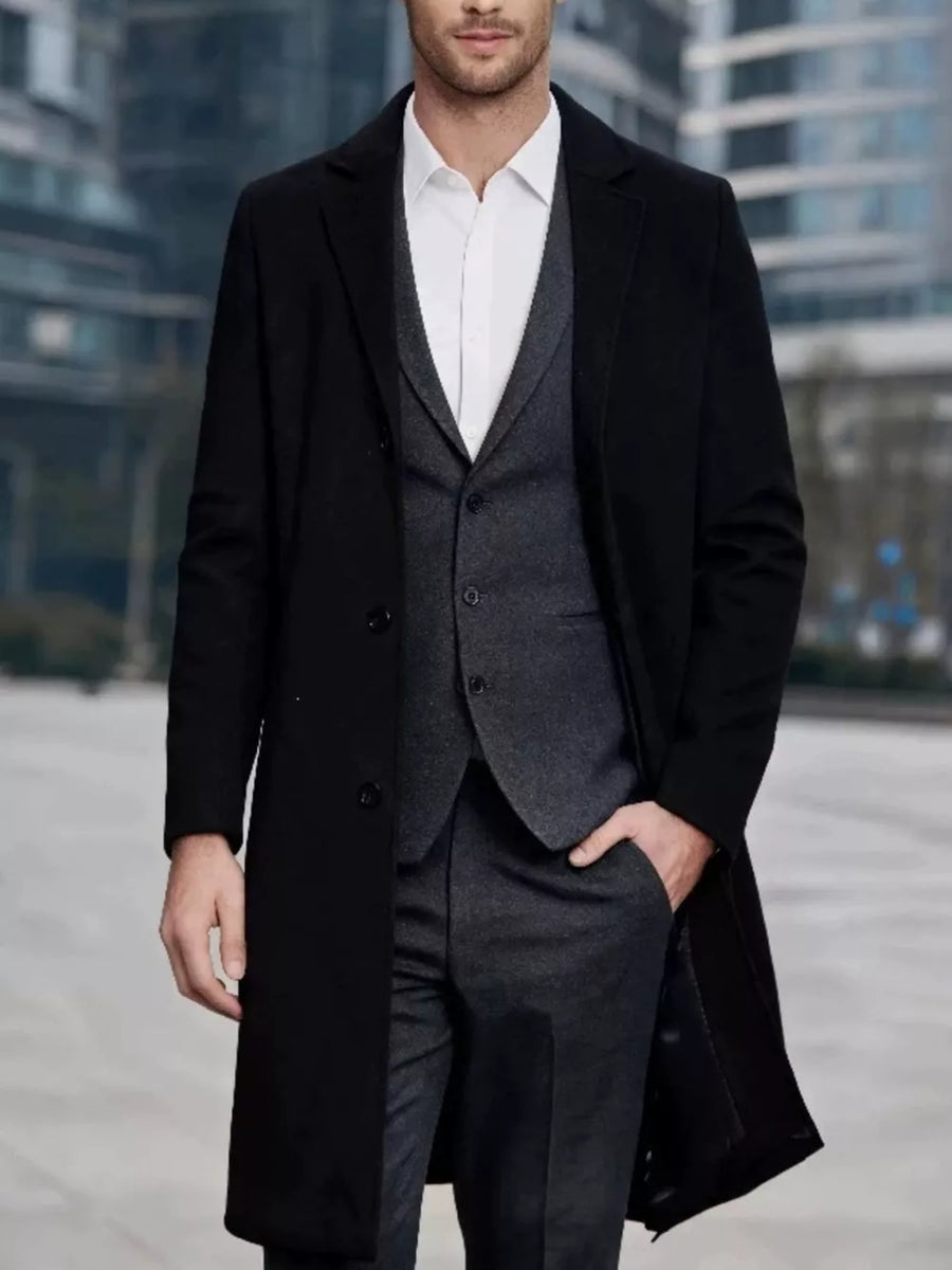 95%polyester,5%spandex Care instructions: Machine wash cold overcoat in Khaki with slim silhouette