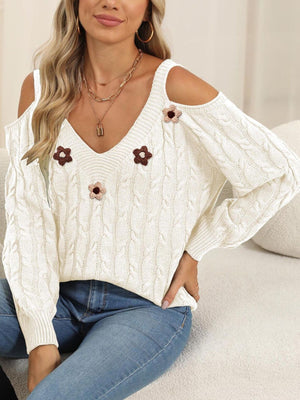 pullover sweater in Camel Color