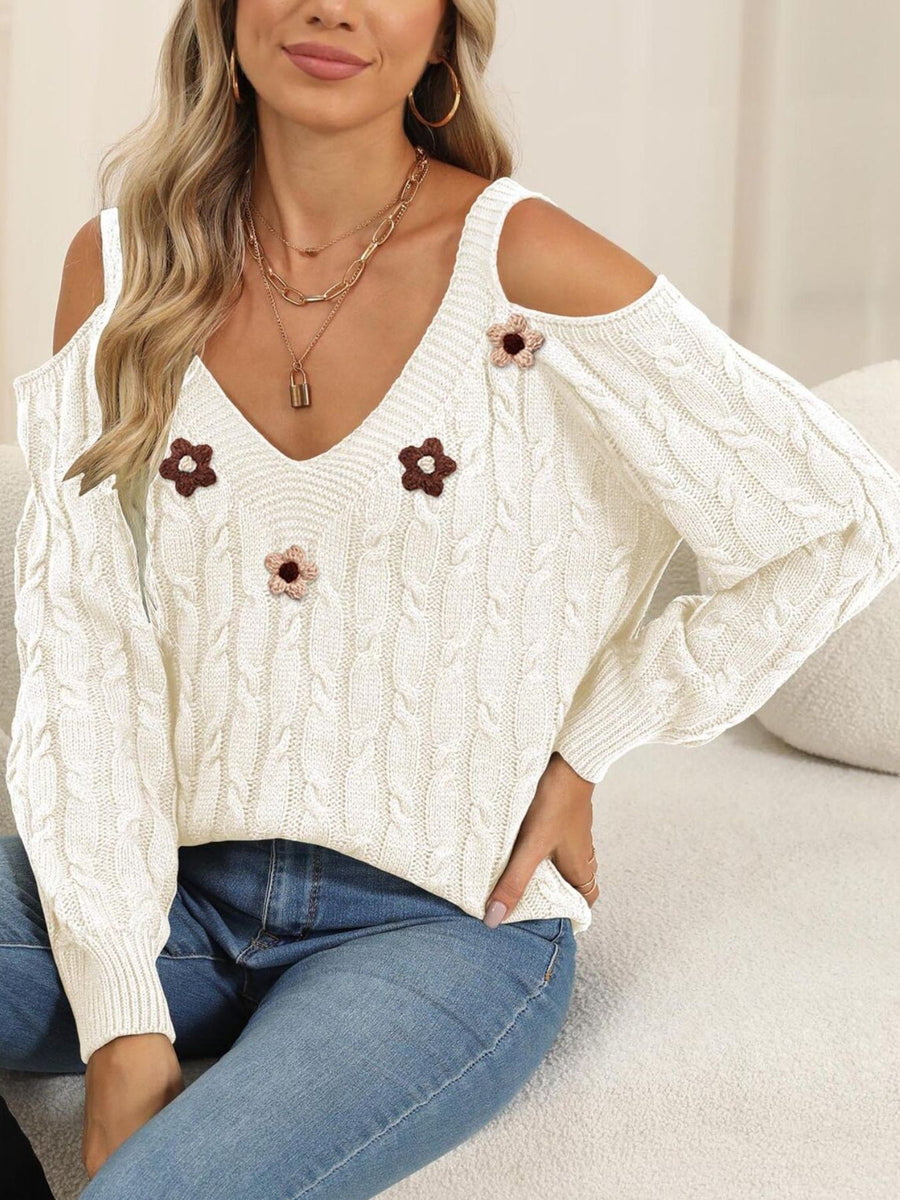 pullover sweater in Camel Color