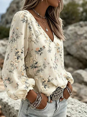 100% polyester Care instructions: Machine wash cold blouse in blush pink with relaxed silhouette