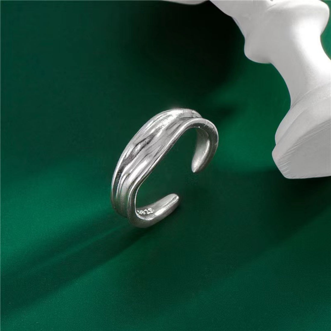 modern ring in Silver with not applicable