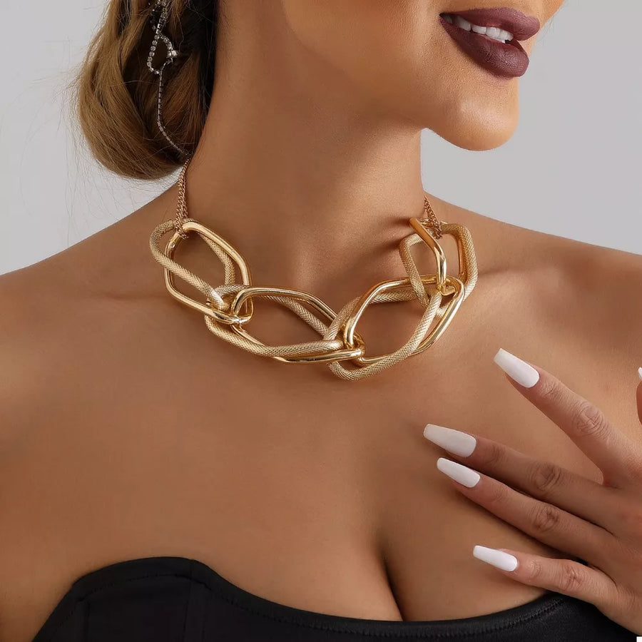 Gold necklace