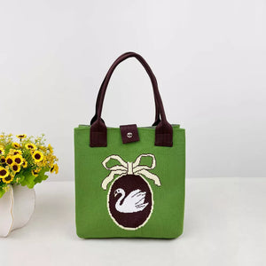Style F Cartoon Portable Medium Tote Bag