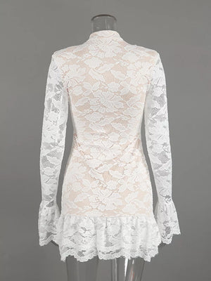 ivory mini dress