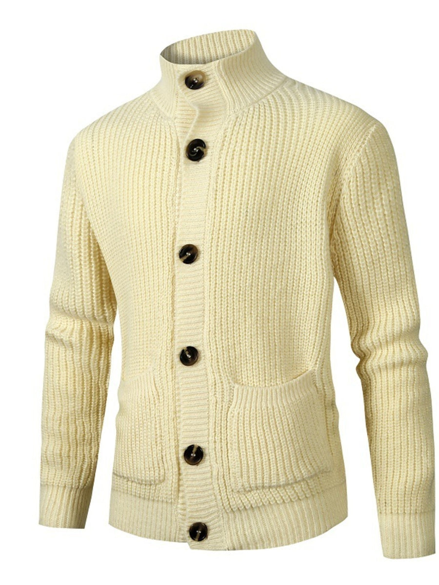 100% polyester Care instructions: Machine wash cold cardigan in Pastel Yellow with regular silhouette
