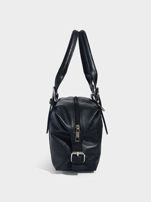 Black with handbag with studded 6