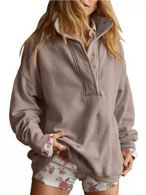 heather gray sweatshirt