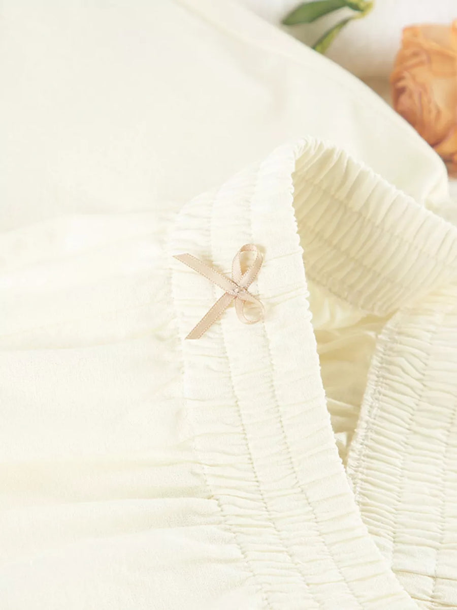 Beige pajama set