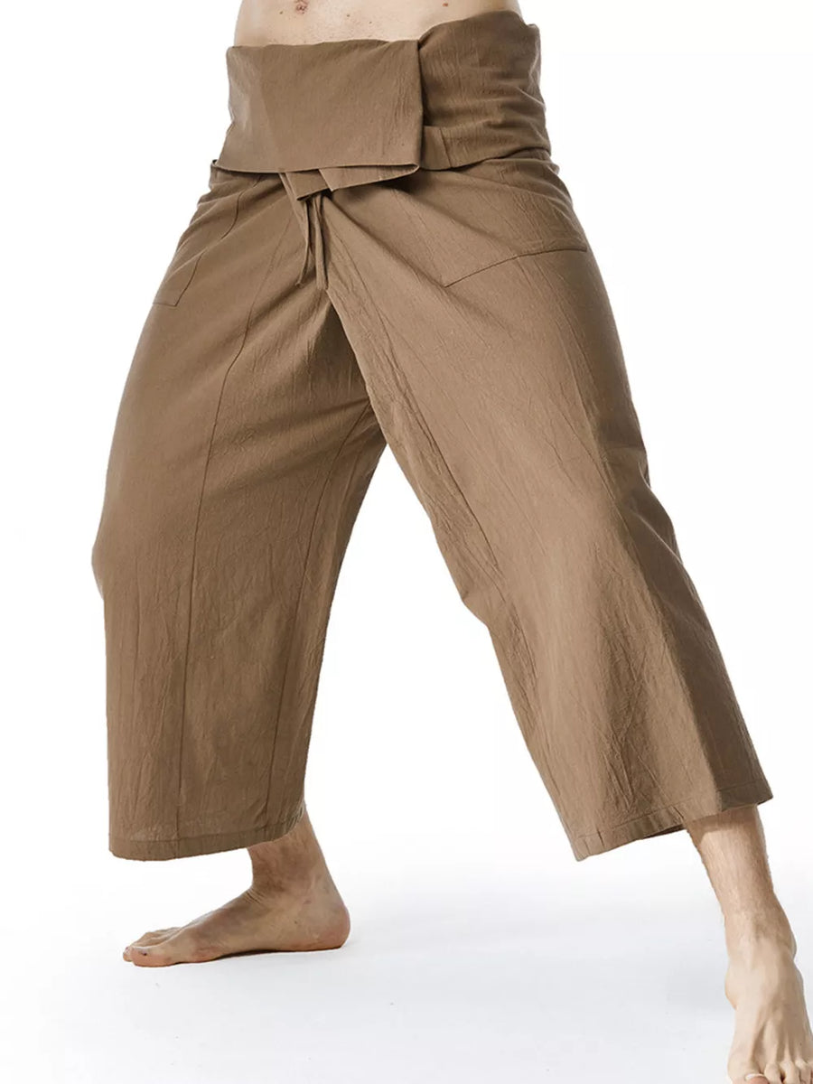 Men's Loose Fit Sweatpants With Tie Waist, view 12
