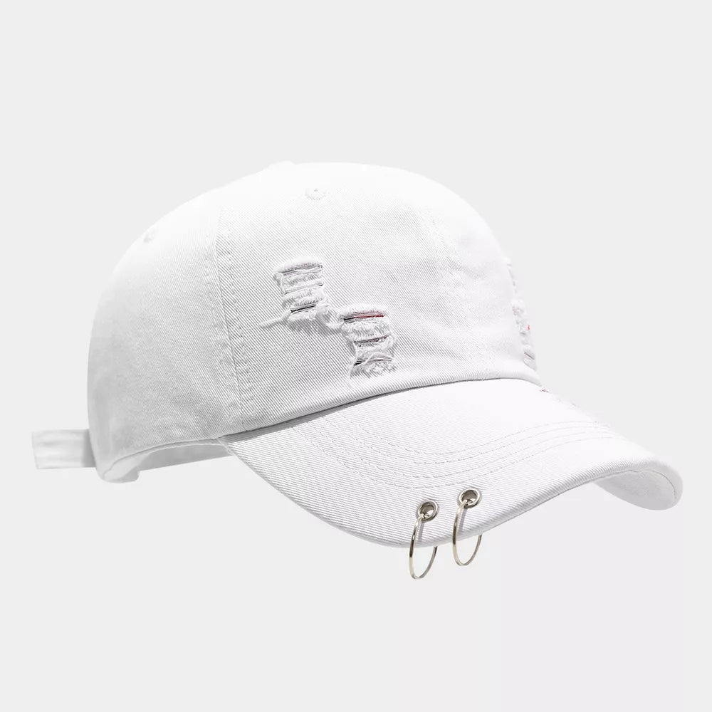streetwear cap in Denim Light Blue with N/A