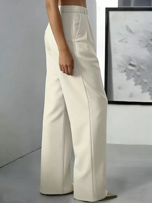 100% polyester Care instructions: Machine wash cold wide-leg pants in Red with wide-leg silhouette