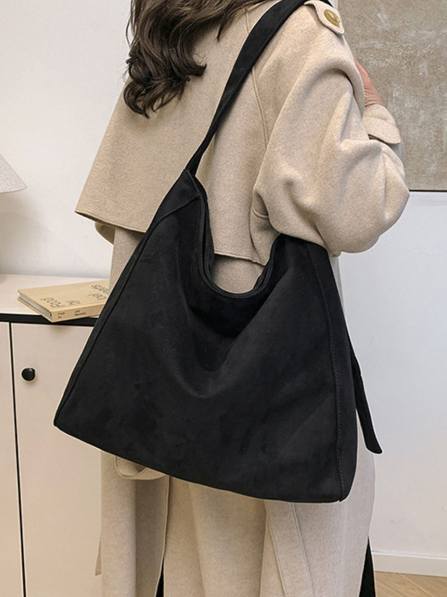 crossbody bag in Beige with adjustable straps and large