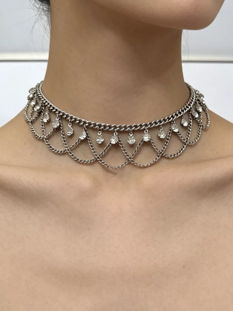 Silver n/a necklace with n/a