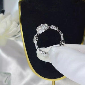 silver ring with N/A and N/A