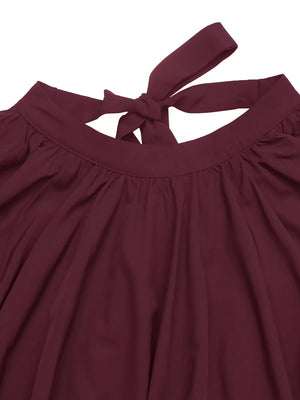 burgundy blouse