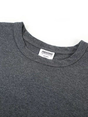 Crew-neck Short-sleeve Top in White