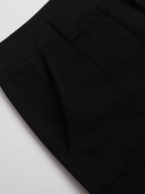 Chocolate with Men's Studded Cargo Capris