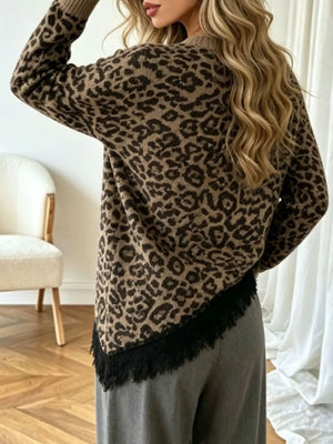 Khaki Color pullover sweater