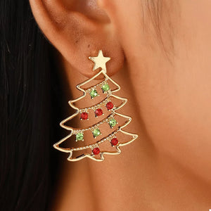 clear novelty shape earrings with not applicable