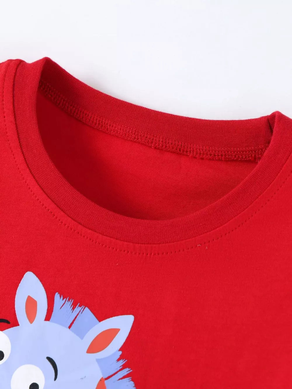 Children's Zebra Round Neck T-shirt option 3