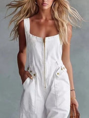 bohemian jumpsuit in blush pink with square neck