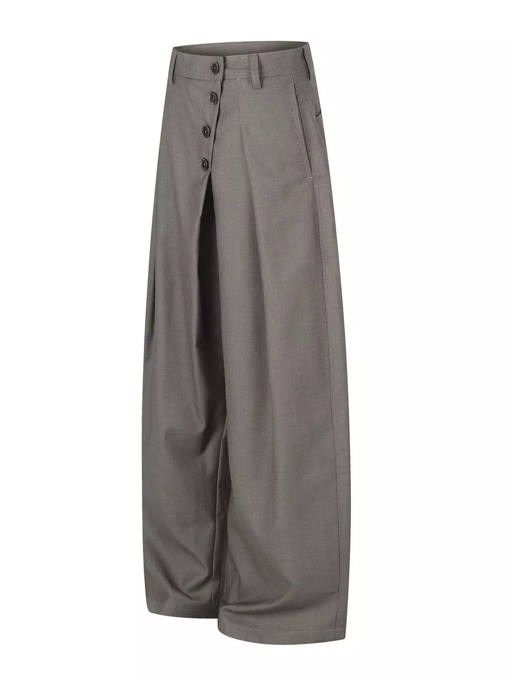 95%polyester, 5%spandex Care instructions: Machine wash cold wide-leg pants in Black with wide-leg silhouette