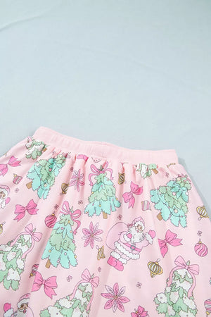 pink pajama set