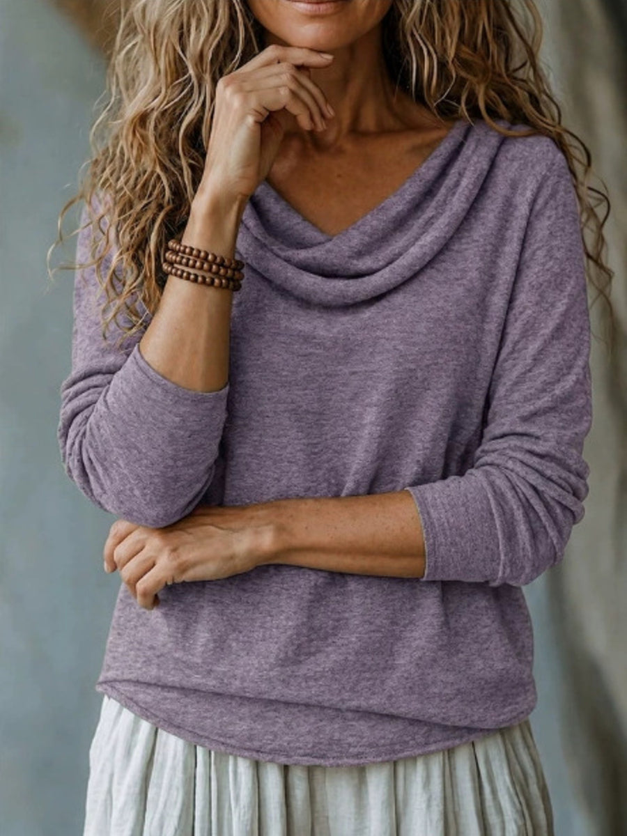 100% polyester Care instructions: Machine wash cold t-shirt in Sage with relaxed silhouette