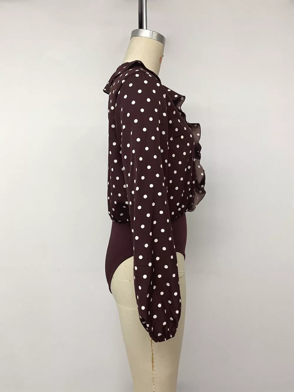 dark brown bodysuit