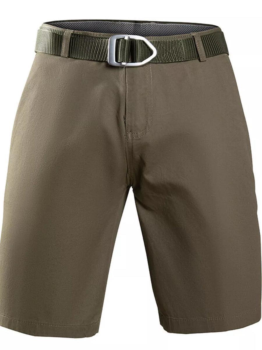 Khaki Men's Casual Bermuda Shorts