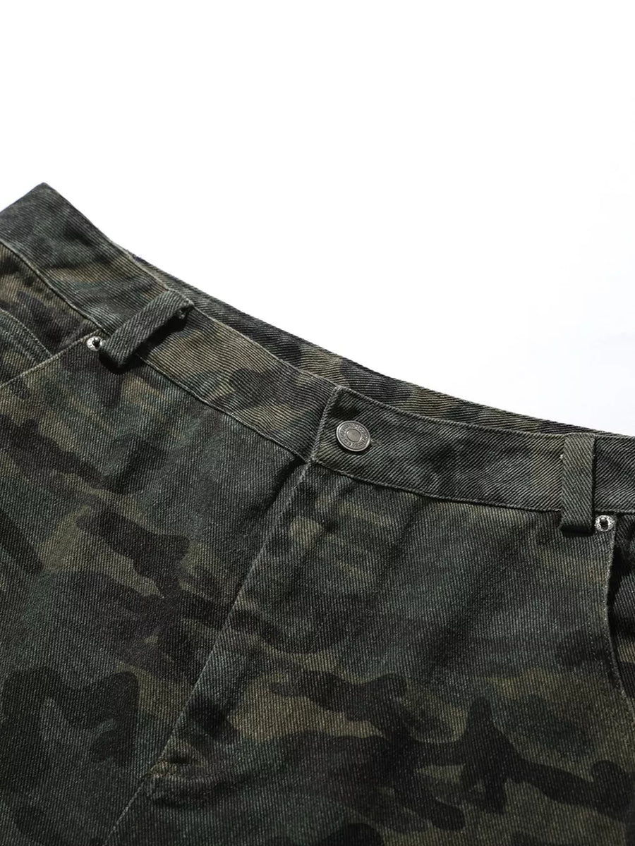 Men's Camouflage Cargo Capris option 5