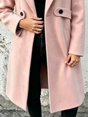 overcoat in Dark Brown