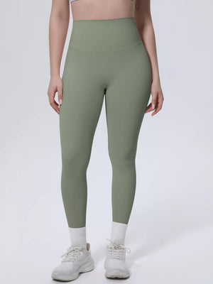 80% nylon, 20% spandex Care instructions: Machine wash cold leggings in Sage with fitted silhouette