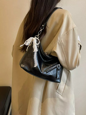 Black handbag