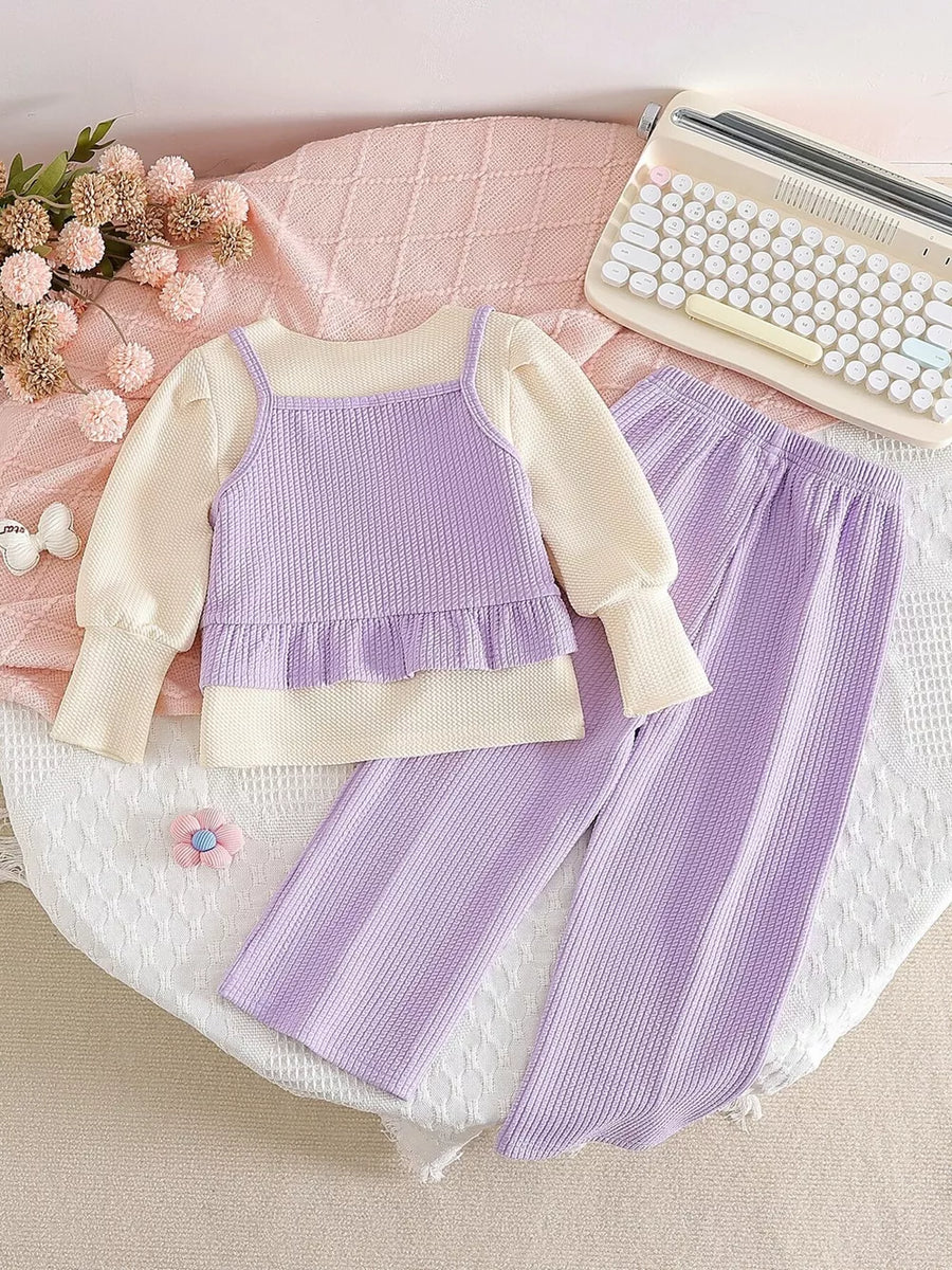 Children's Long Sleeve Top & Pants Set option 5