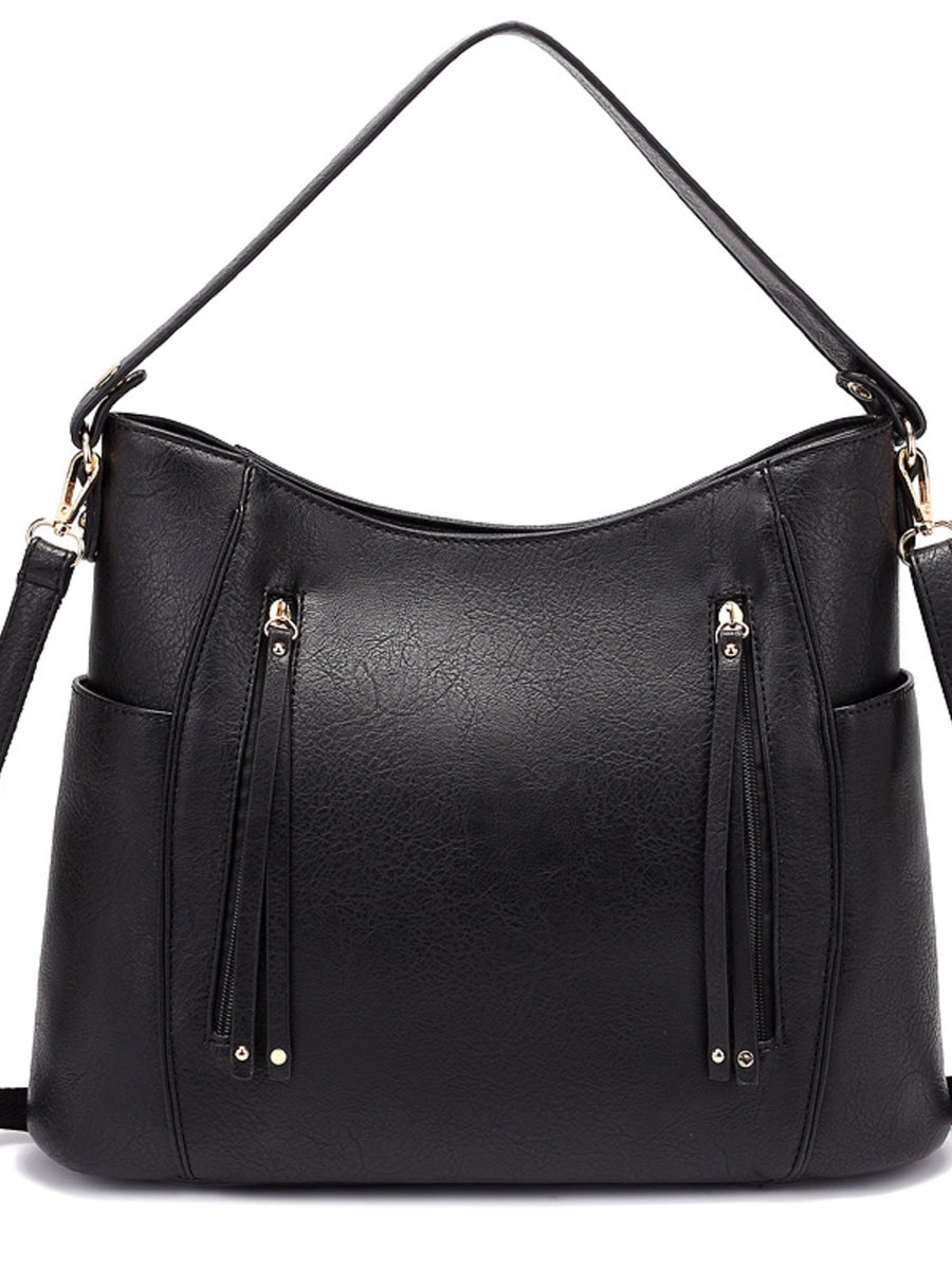 Black shoulder bag