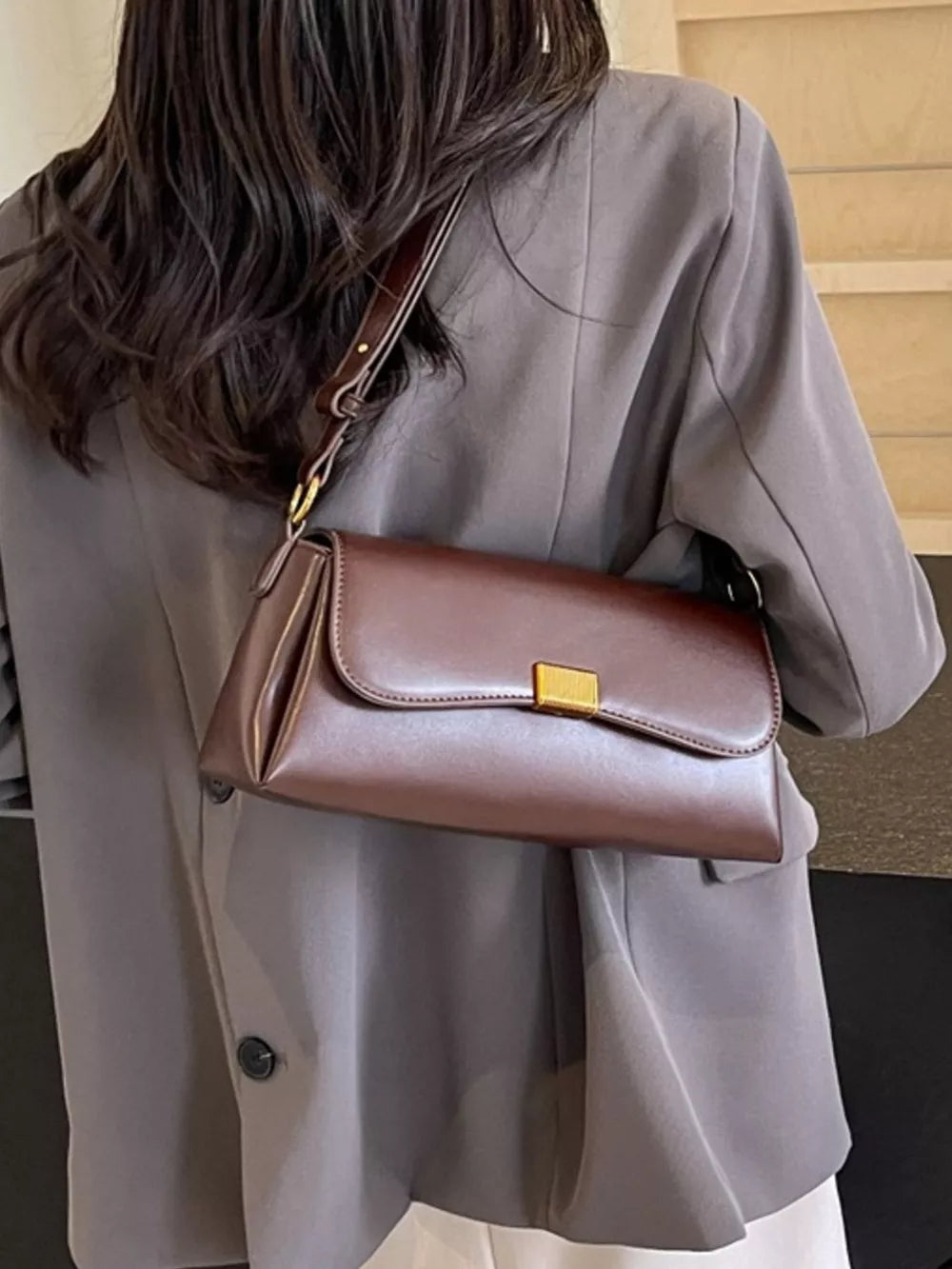 Coffee shoulder bag