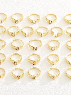 18K Gold-Plated, Copper, Zircon Care instructions: While wearing the pearl jewel ring in I with band silhouette