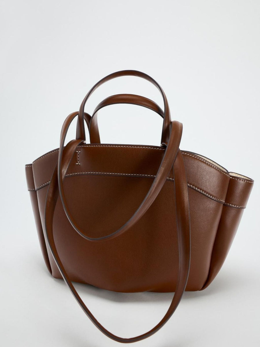 brown tote