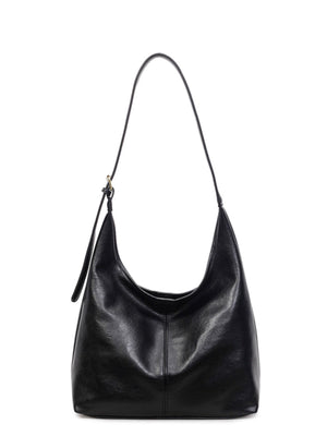 black with shoulder bag with soft construction