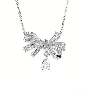 silver necklace