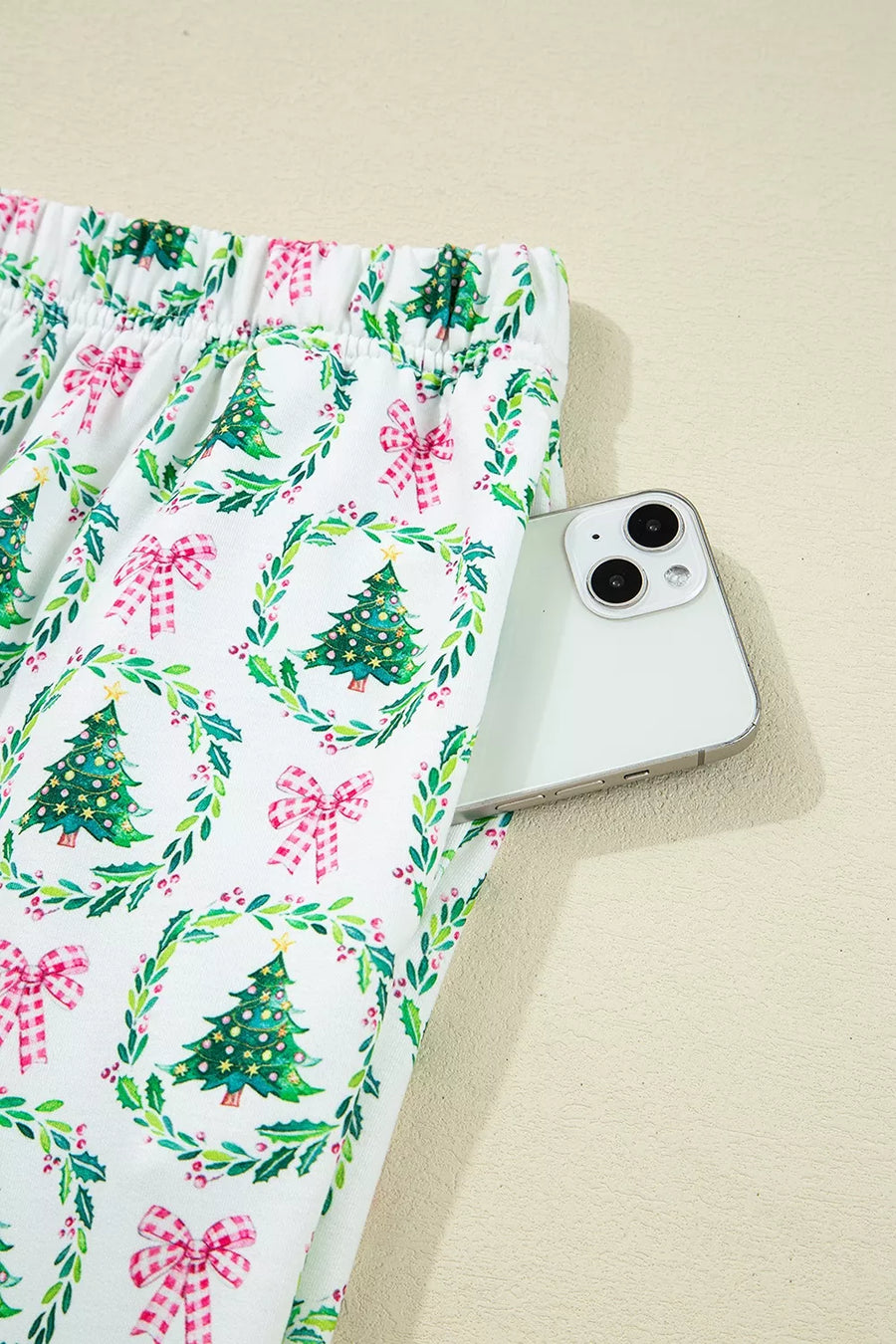 pajama set in green