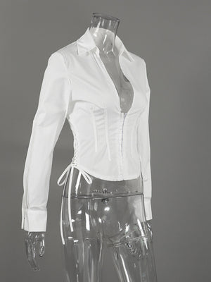 white blouse