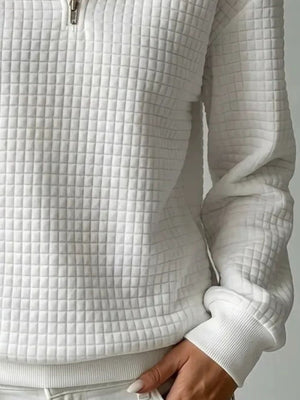 100% polyester Care instructions: Machine wash cold sweatshirt in Pastel Yellow with relaxed silhouette