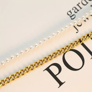 gold necklace
