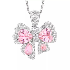 Copper,Zircon,Silver-plated Care instructions: Avoid wearing during exercise, as necklace in Silver with delicate silhouette