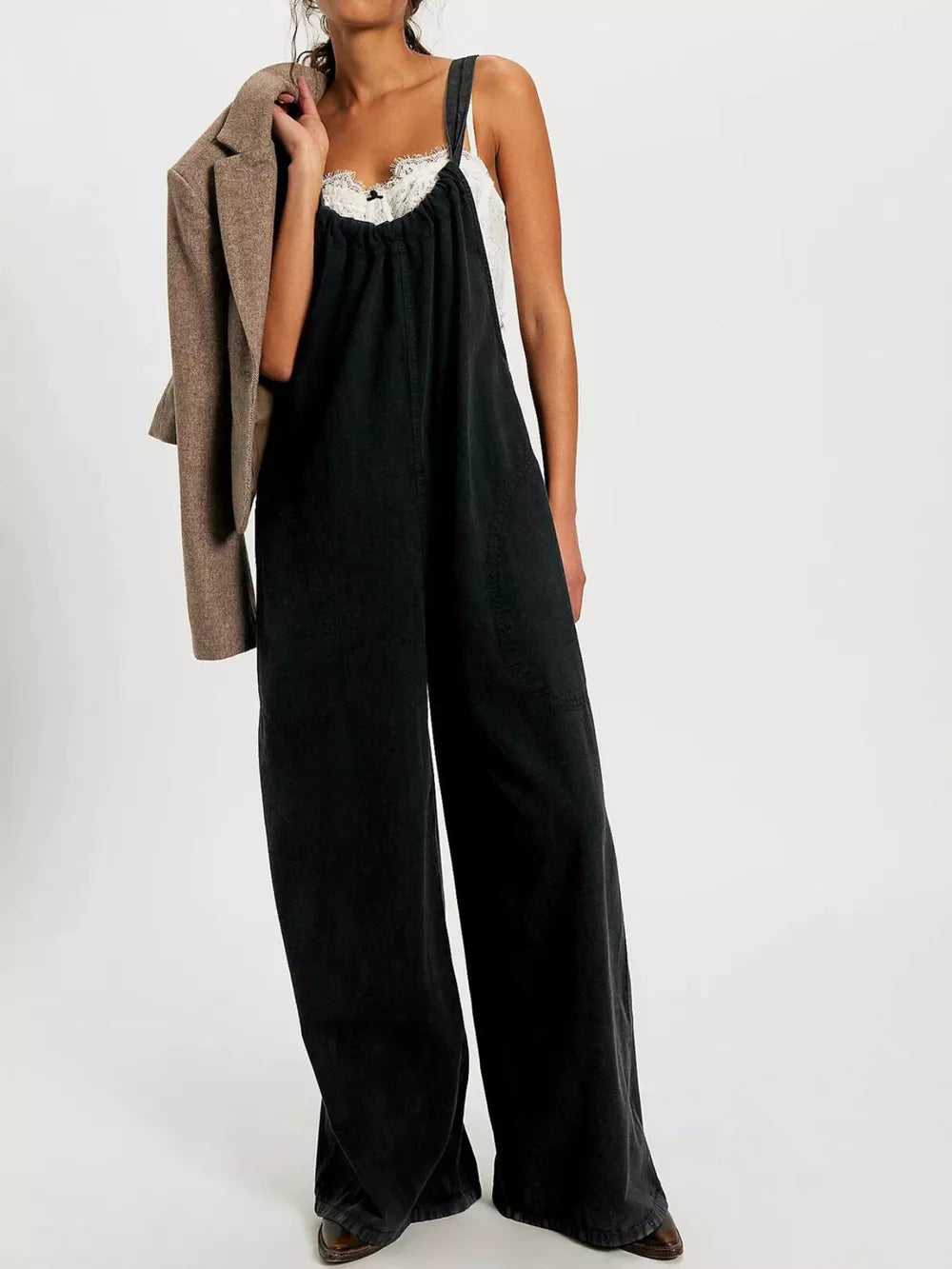Black jumpsuit