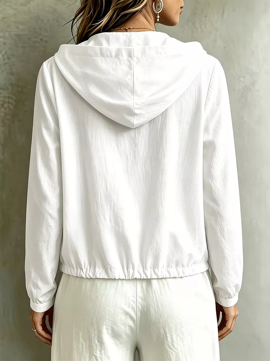 100% polyester Care instructions: Machine wash cold blouse in Khaki with relaxed silhouette