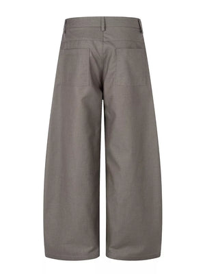 95%polyester, 5%spandex Care instructions: Machine wash cold wide-leg pants in Coffee Color with wide-leg silhouette