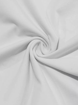 Men's Plus Size Short Sleeve Turtleneck T-shirt in White